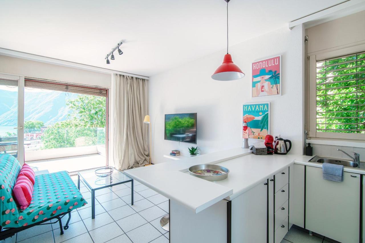 Panoramic Studio By Quokka 360 - Open Space Apartment With Terrace Лугано Экстерьер фото
