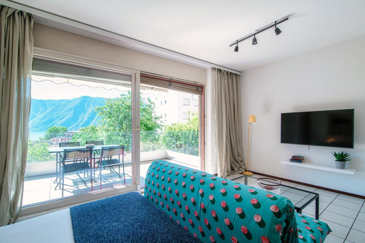 Panoramic Studio By Quokka 360 - Open Space Apartment With Terrace Лугано Экстерьер фото